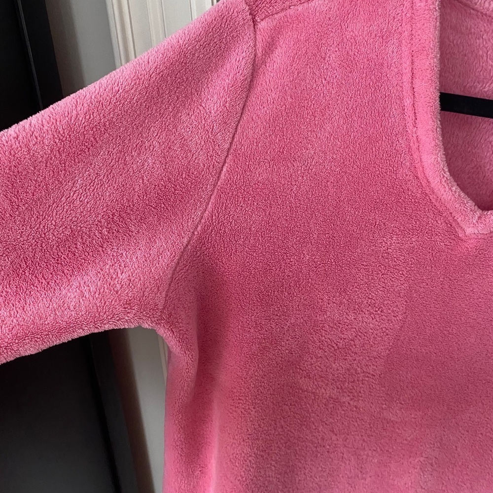 Fuzzy Rene Rofe Pink Pajama Top - Picture 5 of 5